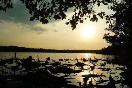 Sunset Over Stillwater Lake